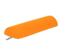 SPORTTEC Mezzo rotolo di cuscino di stoccaggio con copertura in similpelle 50x15x7,5 cm