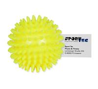SPORTTEC Palla di Riccio Palla di Massaggio Riflessologia Auto Massaggio Morbida 6 cm Neon Orange