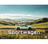 Sportwagen - PS-Boliden - 2026 - Kalender DIN A2: Der Wandkalender mit den schönsten Sportwagen-Motiven für das Jahr 2026 im extragroßen Format DIN A2 (ca. 60 x 42 cm)!