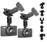 Sportway S90, Dash Cam Mount, Dash Cam Mirror Mount Holder con 6pcs giunti per Rove APEMAN CHORTAU Roav Nexar iiwey Z-Edge Old Shark KDLINKS...La maggior parte delle telecamere da cruscotto per auto