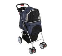 Sporty Pet Stroller - blu scuro / grigio chiaro