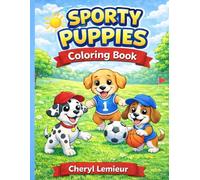 Sporty Puppies Coloring Book