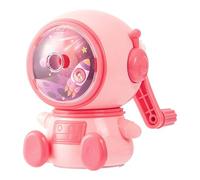 SPORWAY Temperamatite con manovella: temperamatito 3 modalità con contenitore, per scuola, ufficio, casa, aula (vista astronauta)