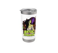 Sposa di Frankenstein Retro Gothic Horror Bicchiere termico in acciaio inox doppia parete