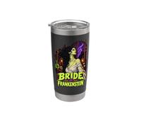 Sposa di Frankenstein Retro Gothic Horror Bicchiere termico in acciaio inox doppia parete