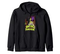 Sposa di Frankenstein Retro Gothic Horror Felpa con Cappuccio