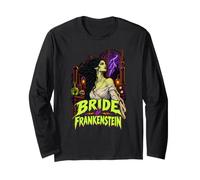 Sposa di Frankenstein Retro Gothic Horror Maglia a Manica