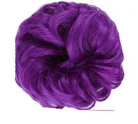 Sposa disordinata Big Hair Chignon riccio con clip a pettine nella copertura della coda di capelli Estensione della coda di cavallo Capelli finti naturali sintetici-#530