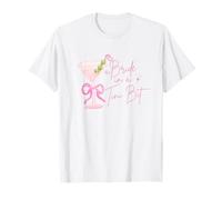 Sposa in un Tini Bit Carino Sporco Martini Bachelorette Party Maglietta