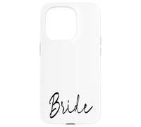 Sposa - Matrimonio Luna di miele Addio al nubilato Prepararsi Custodia per iPhone 15 Pro