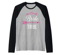 Sposa Tribe Matching Gruppo Outfit Damigelle Addio al Nubilato Maglia con Maniche Raglan