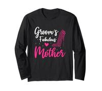 Sposi Fabulous Mother Best Mom Ever Wedding Engagement Maglia a Manica