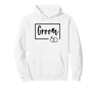 Sposo - Addio al Celibato per prepararsi Il Giorno del Matrimonio Felpa con Cappuccio