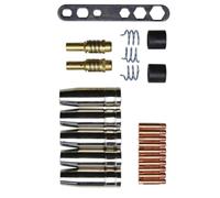 Spostare l'ugello di saldatura e la punta del contatto stabilito 0.8mm ha imbullonato piano resistente al calore