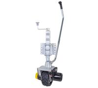 Spostatore Elettrico per Rimorchi, Rimorchio con Ruote a Cricco Motorizzato da 550 W e 12 V, Carico Massimo 2722 Kg, Velocità 5-7 M/Min, Pneumatici in Gomma da 8'', per Lo Spostamento di Roulotte