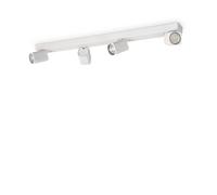Ideal Lux RUDY PL4 SQUARE BIANCO Mod. 294827 Lampada Da Soffitto 4 Luci