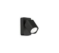 Spot Contemporaneo Rudy Alluminio Nero 1 Luce Gu10 35W 3000K Ip20