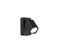 Spot Contemporaneo Rudy Alluminio Nero 1 Luce Gu10 35W 3000K Ip20