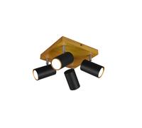 Spot da Interno a Led in Metallo Nero Opaco