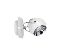 Spot da Parete Metallo Bianco Con LED GU10 Zielgerichtet Retrò Soggiorno Luce [EEK: G]