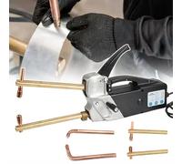 Spot Elettrico Saldatore Pistola portatile per saldatrice a punti elettrica per saldatrice, macchina portatile a doppia faccia, riparazione di lamiere da 2,0 + 2,0 mm per acciaio dolce