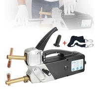 Spot Elettrico Saldatore Saldatrice a punti elettrica Saldatrice a punti Saldatrice Portatile Macchina Doppia Faccia, Pistola Punta Portatile, 2.0 +2.0Mm Riparazione Lamiera Con Bracci Elett
