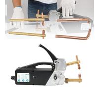 Spot Elettrico Saldatore Saldatrice a punti portatile 2.0 + 2.0mm doppia saldatrice laterale, pistola portatile per saldatura punta, condensatore di accumulo di energia, per lamiera