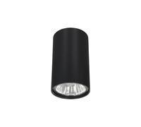 Lampada Da Soffitto GU10 Ø5,5Cm H:10Cm Nera Soggiorno Corridoio Cucina Faretto