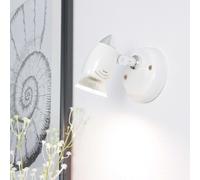 Spot GU10 Bianco Lampada Faretto da Muro Parete Faretto Spot Lampade Terra Vetro