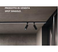 SPOT IP65 LED 9W 3000K 702LM NERO D.4,5CM L.11,5CM OUTY