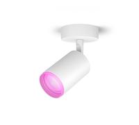 Philips Hue White & Color Ambiance Fugato Spot 1 flg. bianco 1x350lm, dimmerabile, 16 milioni di colori, controllabile tramite app, compatibile con Amazon Alexa (Echo, Echo Dot)