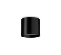 SPIKE TONDO FARETTO LED 3000k 10W 1100 lm IP20 NERO