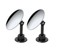 Spot Mirror - ABS And Glass | Reversing Round Mirror | 360° Adjustable Assist Mirror1 | Compact Makeup And Shaving For Bathroom, Travel, Vanity Use, Grooming, Skincare Routine Daily Personal Care