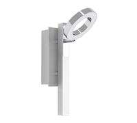 Spot Moderno Cardillio 1 Alluminio Argento 1 Luce Led 3,2W