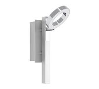 Spot Moderno Cardillio 1 Alluminio Argento 1 Luce Led 3,2W