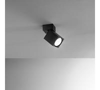 Spot Contemporaneo Connect Alluminio Nero 1 Luce Gu10