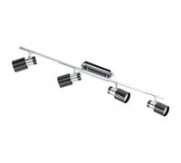 Spot Moderno Davida 1 In Acciaio Nichel 4 Luci Gu10 4,6W Ip20 [EEK: A++]