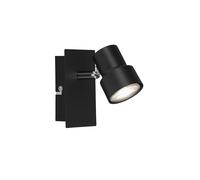 Spot Moderno Rock Metallo Nero 1 Luce Gu10 3000K [EEK: A++]