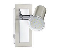 Spot Moderno Rottelo In Acciaio Nichel Satinato 1 Luce Gu10 4,6W Ip20