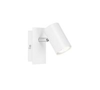 Spot Moderno Run Metallo Bianco 1 Luce Gu10 [EEK: A++]