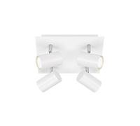 Spot Moderno Run Metallo Bianco 4 Luci Gu10 [EEK: A++]