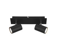Spot Moderno Run Metallo Nero 2 Luci Gu10 [EEK: A++]