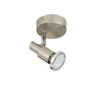 Briloner Leuchten 2991-012B Faretto LED, Metallo/Nickel Satinato, 3 watts