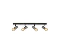 Spot Nordico Kiko Metallo Argento Argento Antico 4 Luci E27 [EEK: A++]