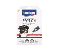 SPOT-ON 3 x 1,34 ml ANTI PULCI E ZECCHE CANI TAGLIA MEDIA 10-20 KG VITAKRAFT