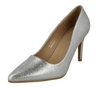 Spot On Scarpe Decolte con Tacco Donna F9R0110 Glitter Oro Argento Nudo Nero