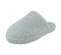 Spot On Scarpe Mule Donna In Tessuto Slip On Scamosciate Nero Grigio Avorio