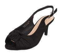 Spot On Scarpe Sling Back Ampie Da Donna Con Tacco A Kitten F1R2110