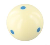 Spot Pool Training - Palla da biliardo da 170 g, con materiale in resina (blu)