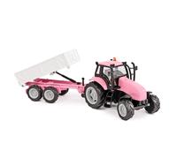 Van Manen Kids Globe Traffic Tractor with Trailer Die Cast (with Light and Sound